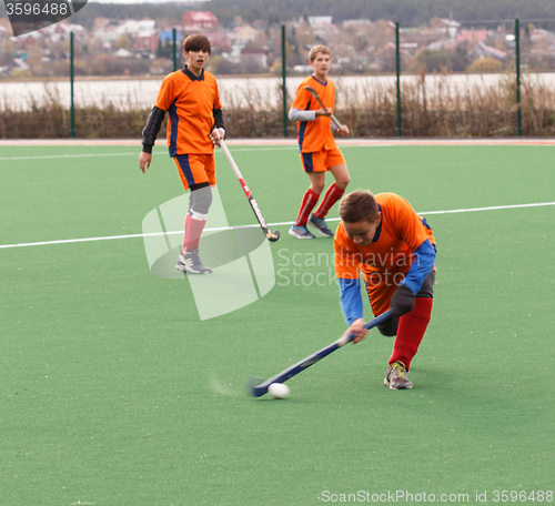 Image of Youth field hockey competition