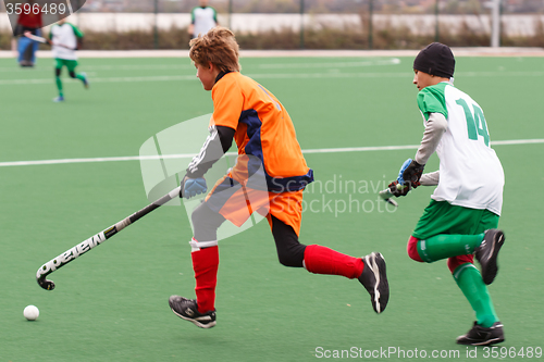 Image of Youth field hockey competition