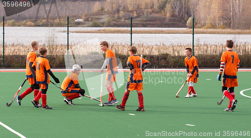 Image of Youth field hockey competition