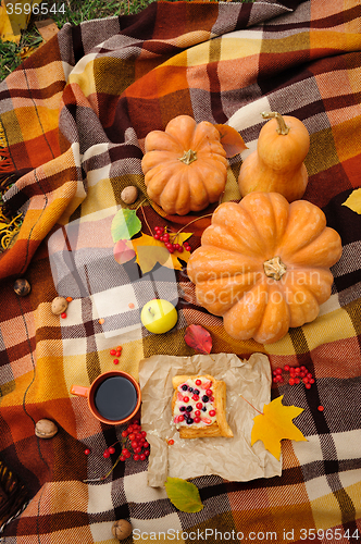 Image of Romantic autumn still life