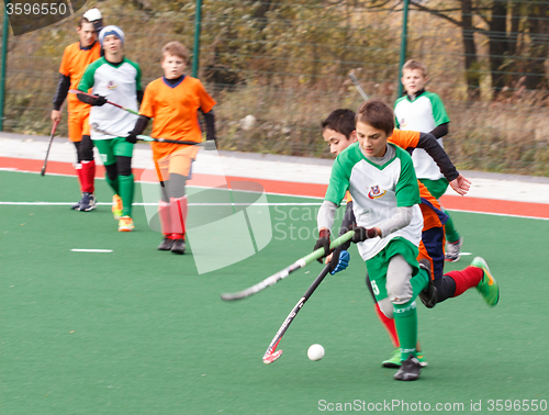 Image of Youth field hockey competition