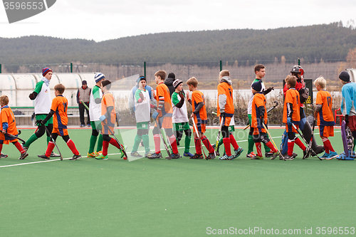 Image of Youth field hockey competition