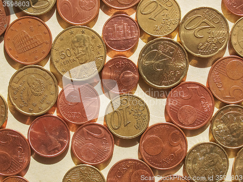 Image of Euro coins