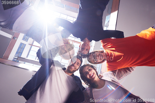 Image of happy students celebrate