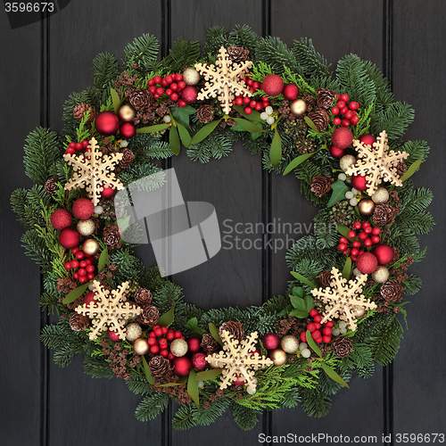 Image of Snowflake Wreath