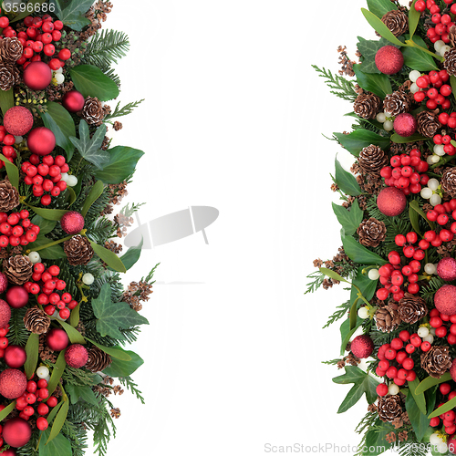 Image of Christmas Decorative Border