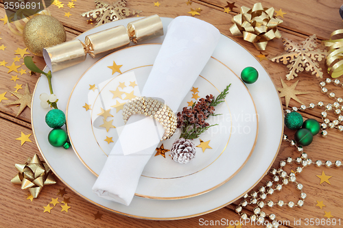 Image of Holiday Table Setting