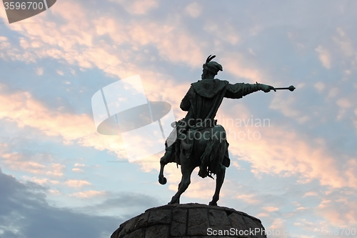 Image of Monument to Bogdan Khmelnytsky in Kyiv, Ukraine