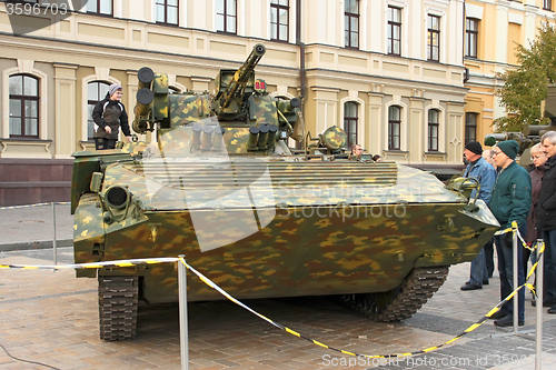 Image of Exhibition of military equipment in Kyiv
