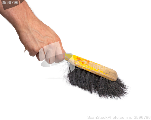 Image of Hand brush isolated