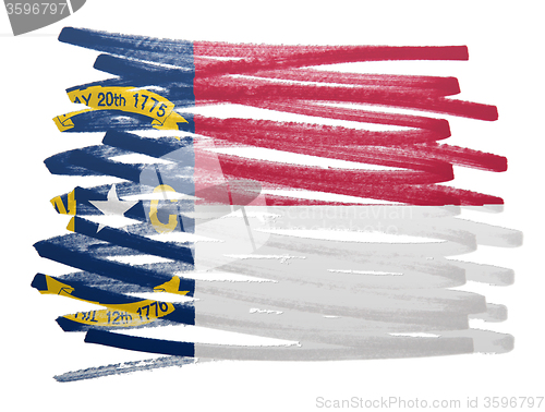 Image of Flag illustration - North Carolina