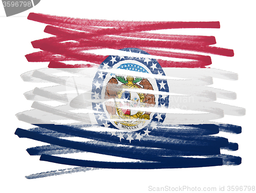 Image of Flag illustration - Missouri