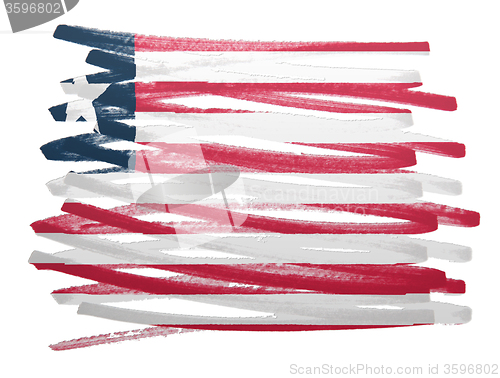 Image of Flag illustration - Liberia