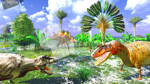 Image of Tropical dinosaur park