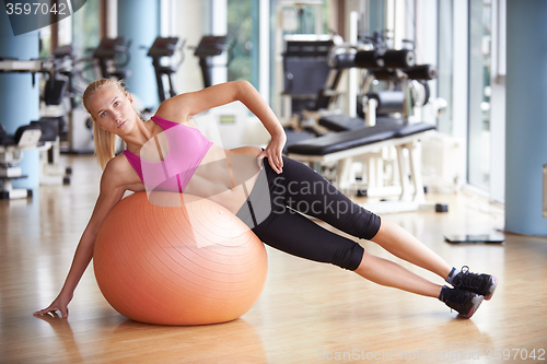Image of pilates woman