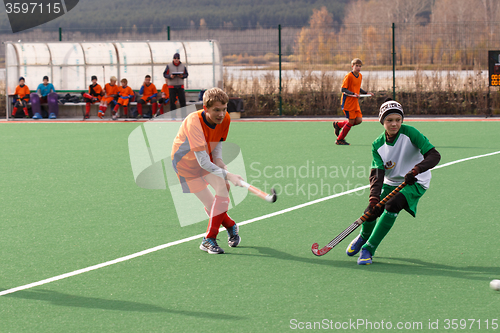 Image of Youth field hockey competition