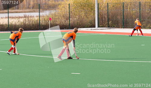 Image of Youth field hockey competition