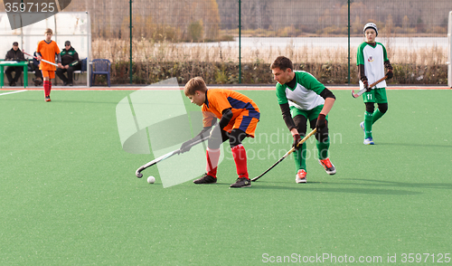 Image of Youth field hockey competition