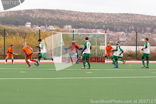 Image of Youth field hockey competition