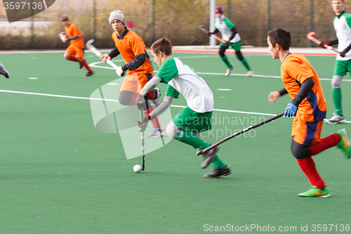 Image of Youth field hockey competition