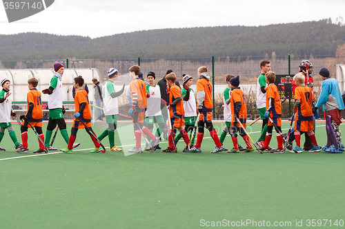 Image of Youth field hockey competition