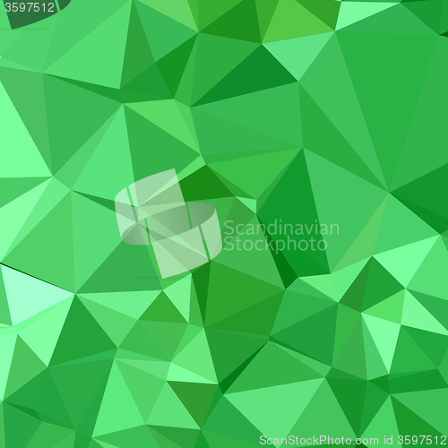 Image of Inchworm Green Abstract Low Polygon Background