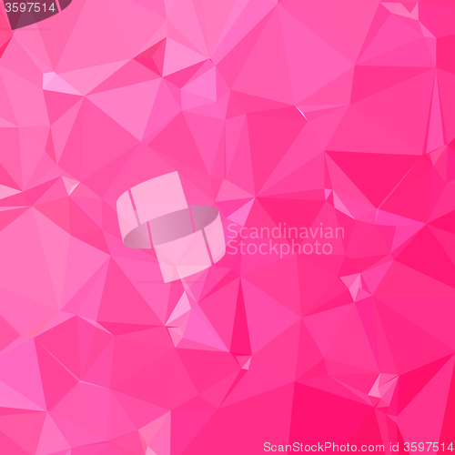 Image of Persian Rose Pink Abstract Low Polygon Background