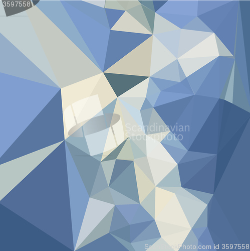 Image of Columbia Blue Abstract Low Polygon Background