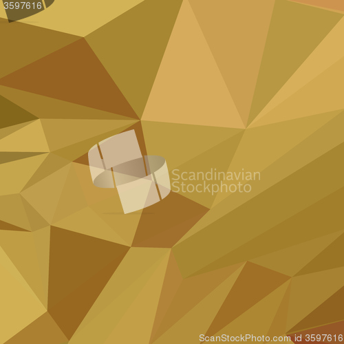 Image of Goldenrod Yellow Abstract Low Polygon Background