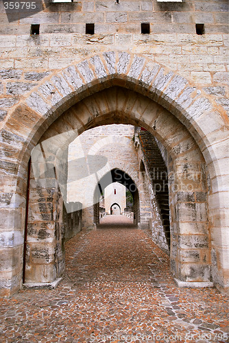 Image of Valentre bridge in Cahors France