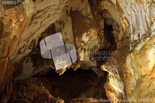 Image of view on humpleu cave