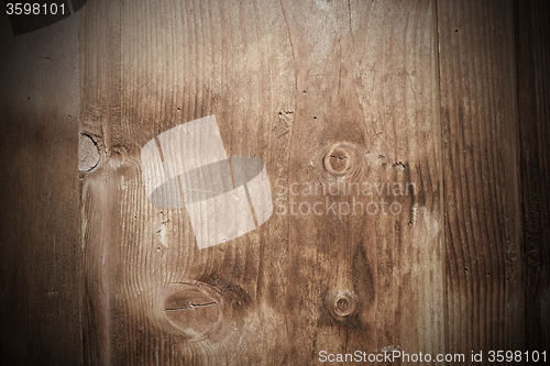 Image of spruce real texture on plank