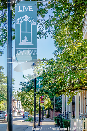 Image of street scenes around york city south carolina