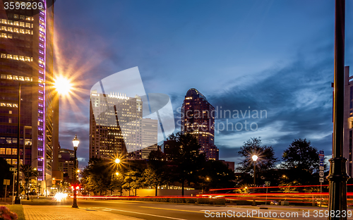 Image of charlotte north carolina views around  downtown