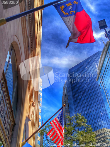 Image of charlotte north carolina city skyline