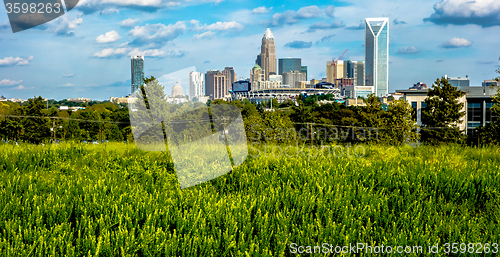 Image of charlotte north carolina views around  downtown