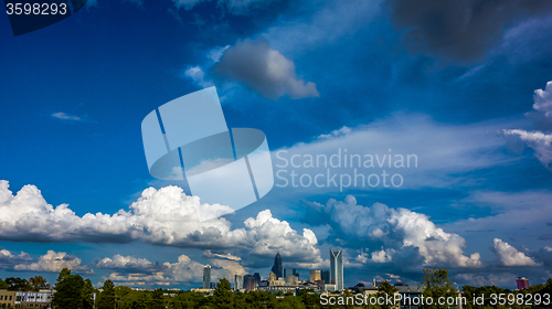 Image of charlotte north carolina city skyline