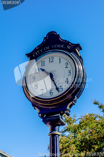 Image of street scenes around york city south carolina