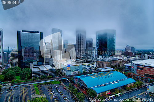 Image of charlotte north carolina views around  downtown