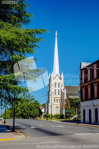 Image of street scenes around york city south carolina