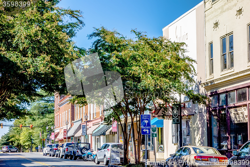 Image of street scenes around york city south carolina