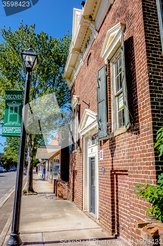 Image of street scenes around york city south carolina