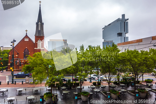 Image of charlotte north carolina views around  downtown