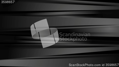 Image of Black smooth stripes corporate abstract background