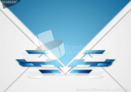 Image of Abstract geometric corporate background