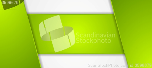 Image of Green tech corporate banner design