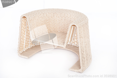 Image of Wicker Armchair