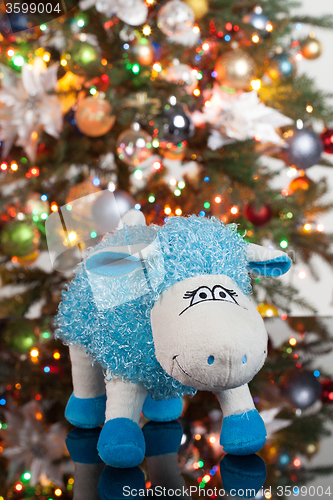 Image of Toy And New Year\'s Tree