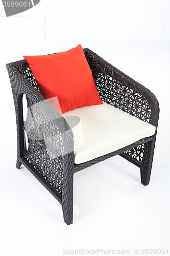 Image of Wicker Armchair