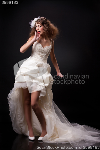 Image of Young Beautiful Bride